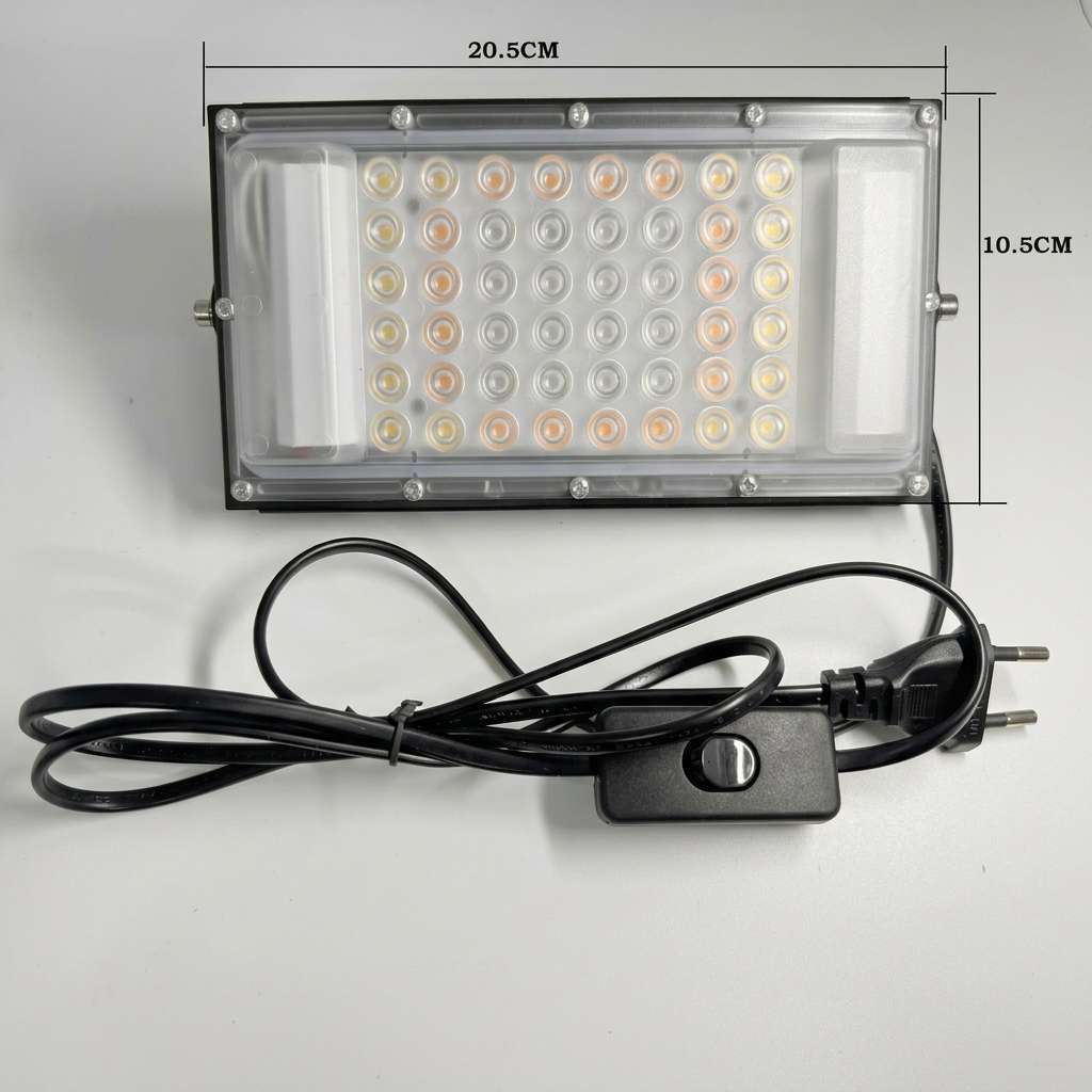 Lumenleaf 12V Clip-On Grow Light, Full Spectrum with Timer2