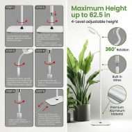 Lumenleaf 20W Angel Ring Grow Light, USB Timer Stackable Design (2)