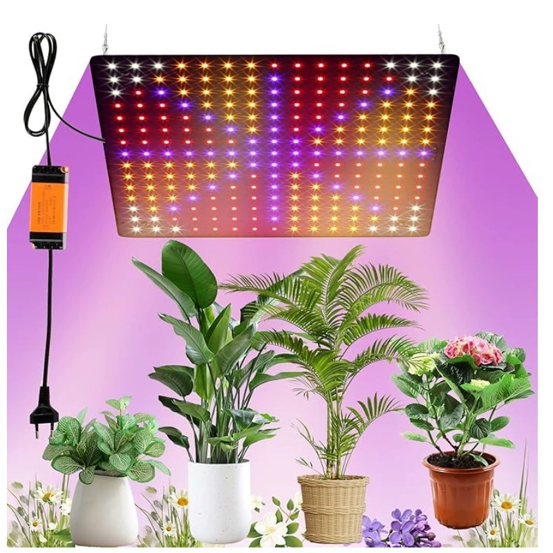 Lumenleaf 45W Full Spectrum LED Grow Light Panel, Hanging Style