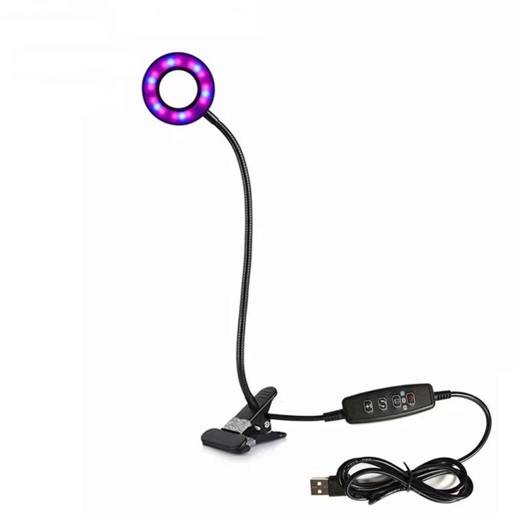 Lumenleaf Single Head Clip-On Grow Light, Full Spectrum LED (2)