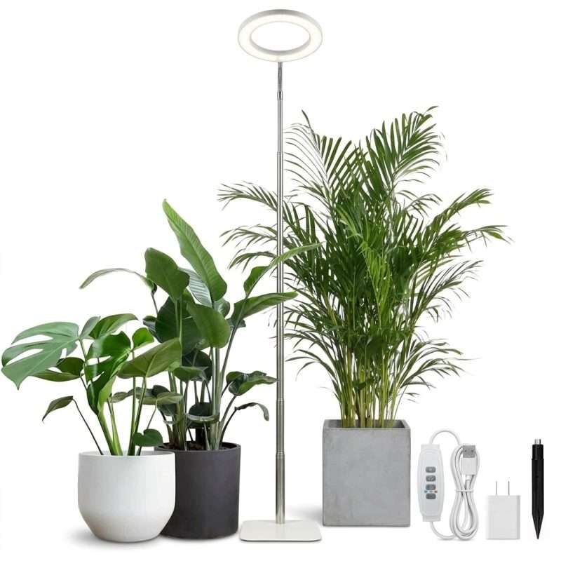 Angel Ring Grow Light Stand, Full Spectrum LED – Lumenleaf
