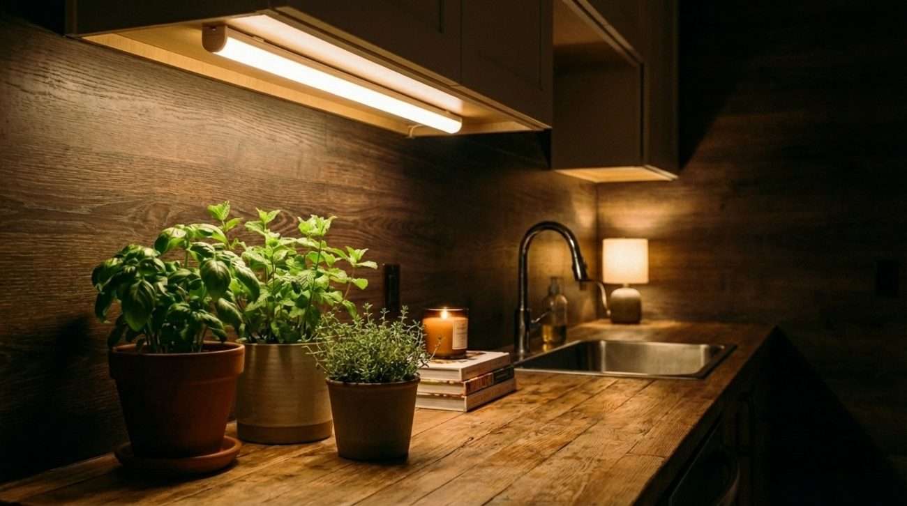 How to Set Up an Indoor Herb Garden with a Grow Light (Complete ...